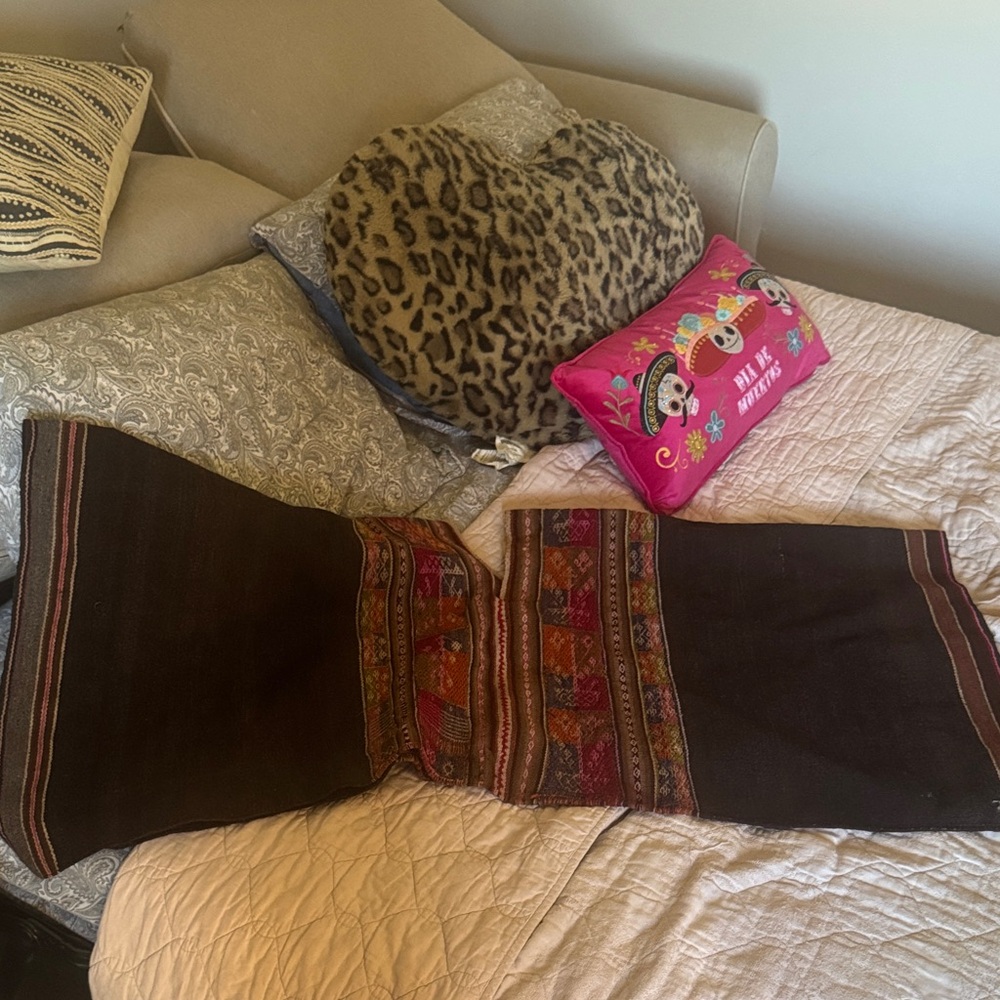Peruvian wool poncho